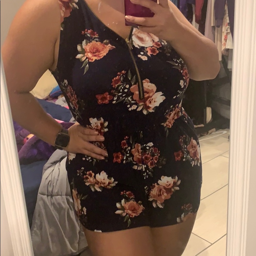 Rue21 floral romper